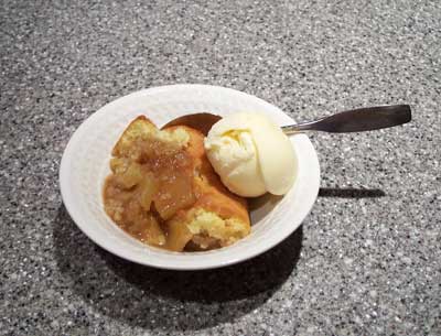 Maple Apple Pudding Cake