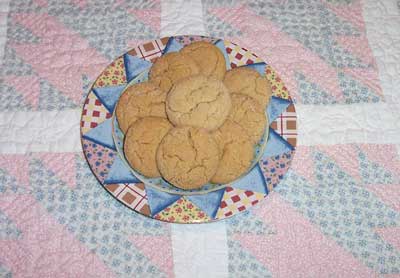 Crinkle Maple Cookies